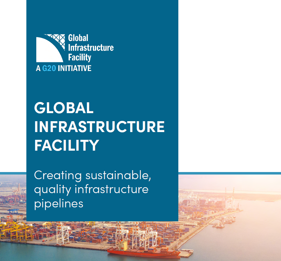 Image of the GIF Brochure cover with the logo and an image of container ship pulling into a port.